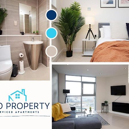 The Skyline - Luxury City Centre Flat With Designated Parking Cardiff Exteriör bild