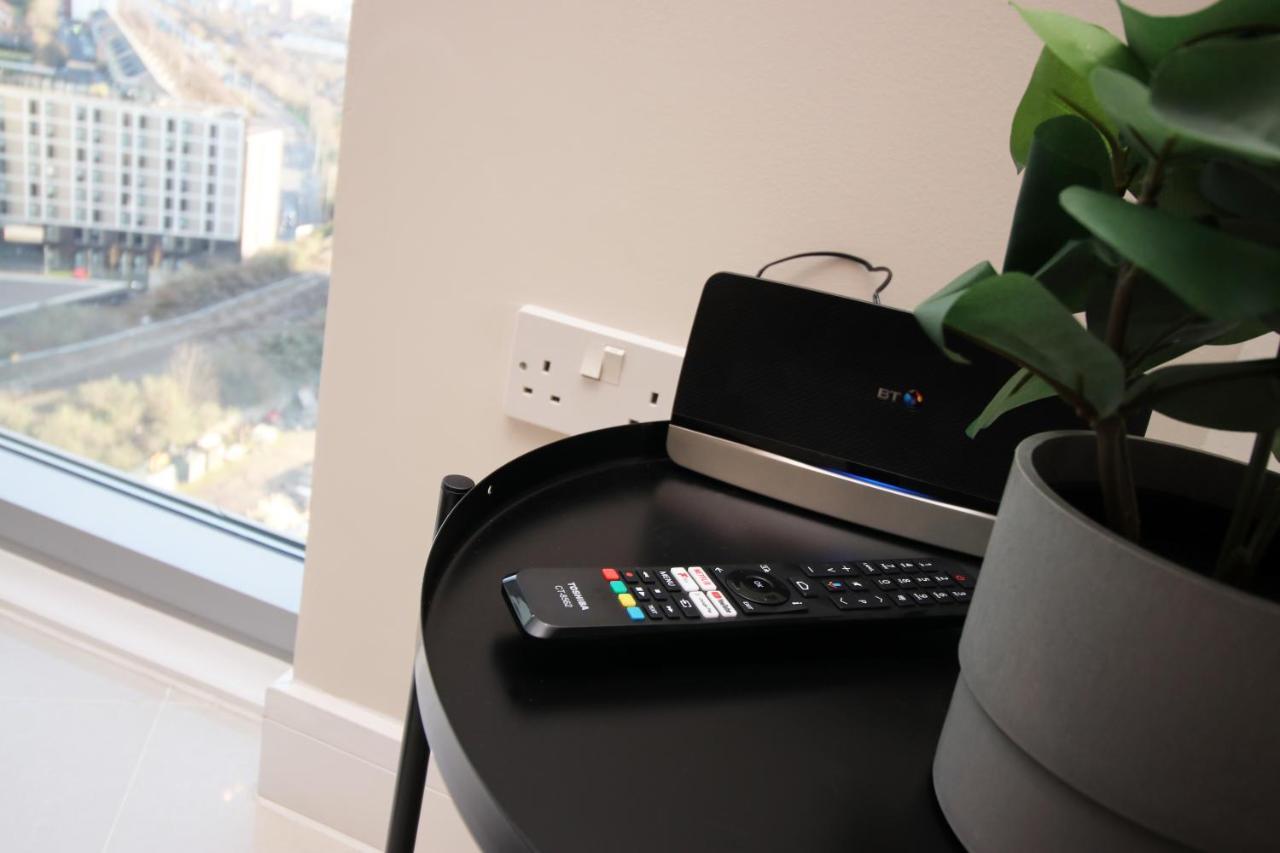 The Skyline - Luxury City Centre Flat With Designated Parking Cardiff Exteriör bild